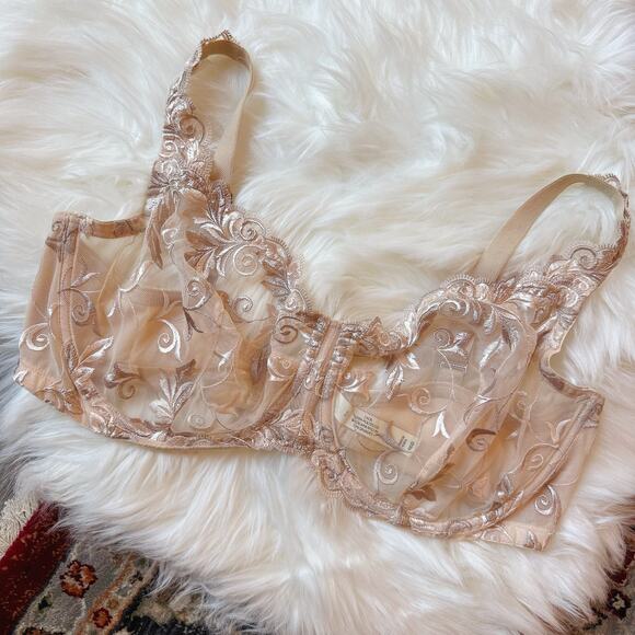 Soma Sheer Lace Bra - 40DD - Picture 2 of 4